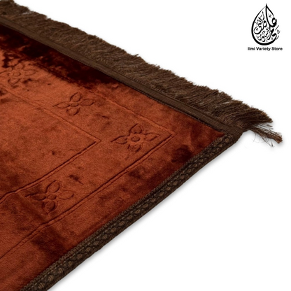 Taqwa Premium Prayer Mat™ | Comfit Pro Collection | Brown