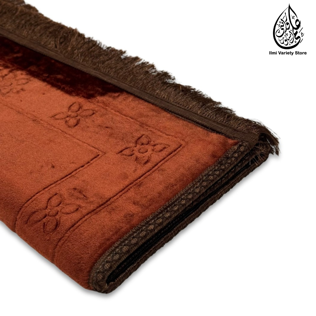Taqwa Premium Prayer Mat™ | Comfit Pro Collection | Brown